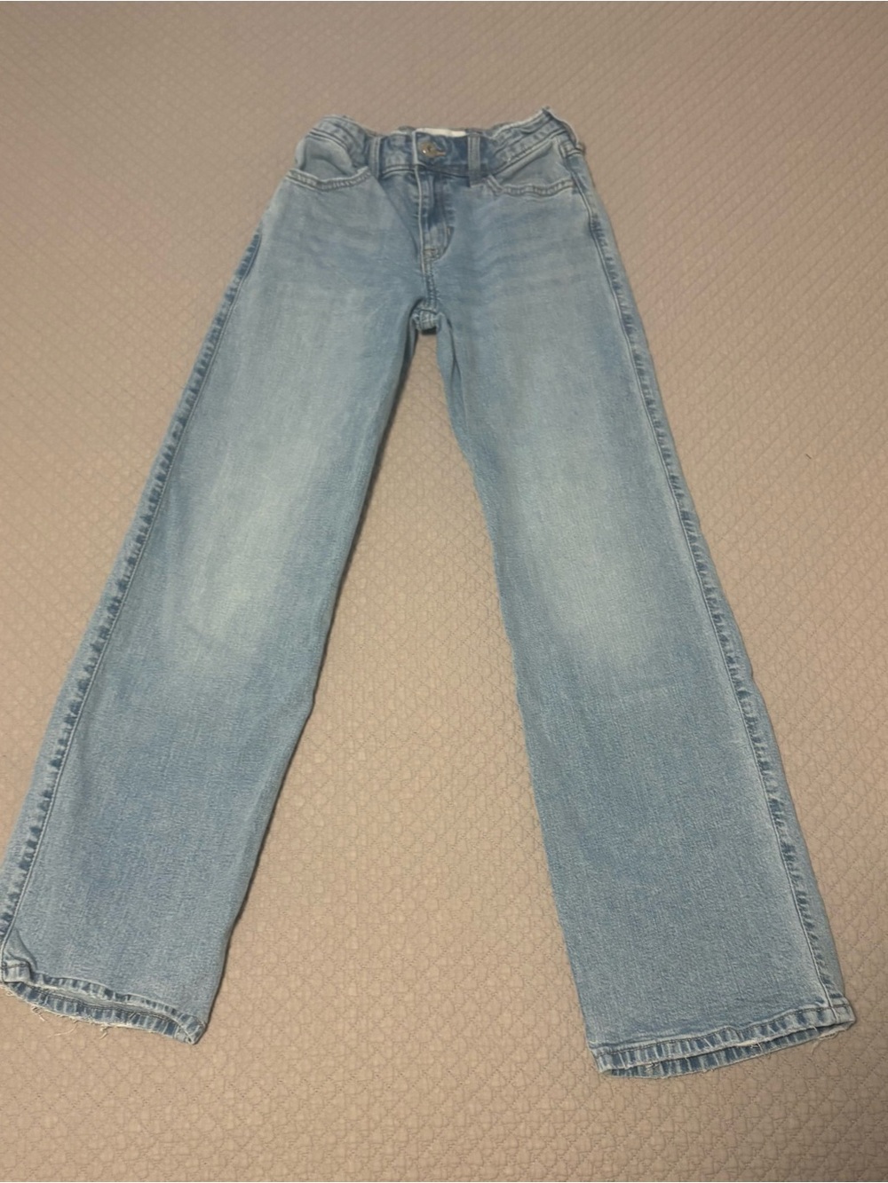 Abercrombie & Fitch High Rise Wide Leg Jeans